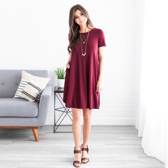 ✴️ FINAL SALE HIGH LOW SMALL POCKET DRESS! SMALL! - Picture 2 of 4